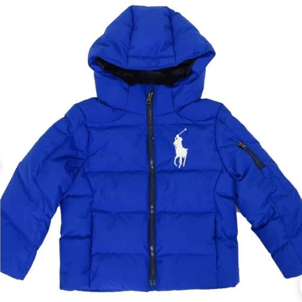 Polo by Ralph Lauren Royal Blue Jacket with Embroidered Logo